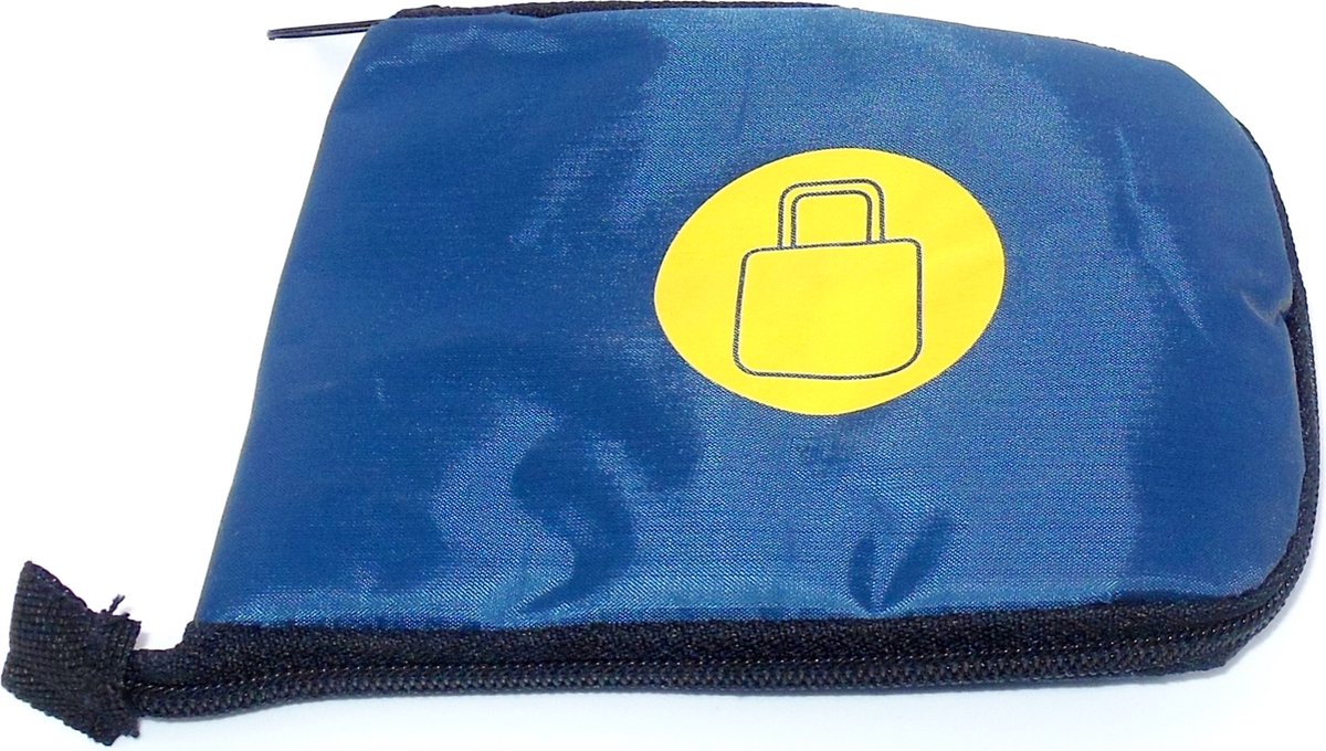 Opvouwbare multifunctionele tas donkerblauw