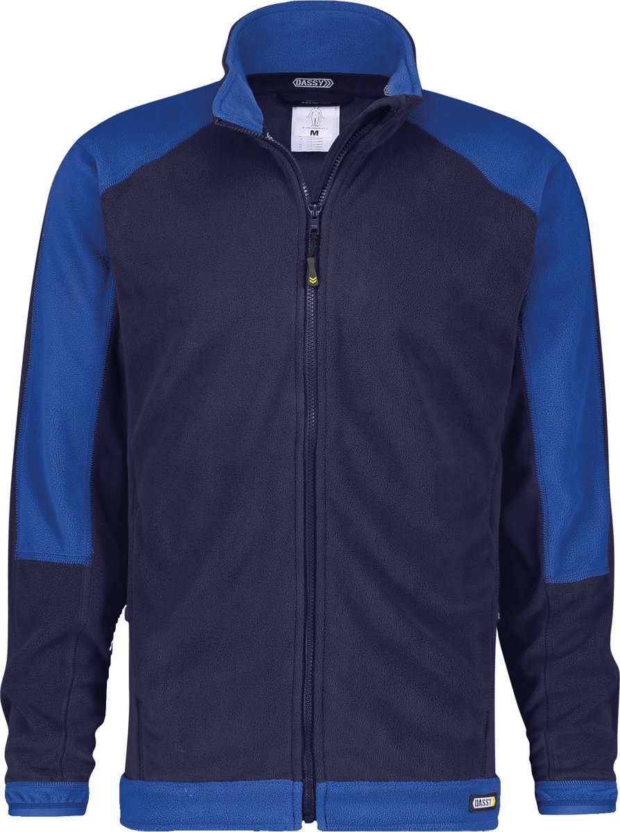 Tweekleurige fleecevest