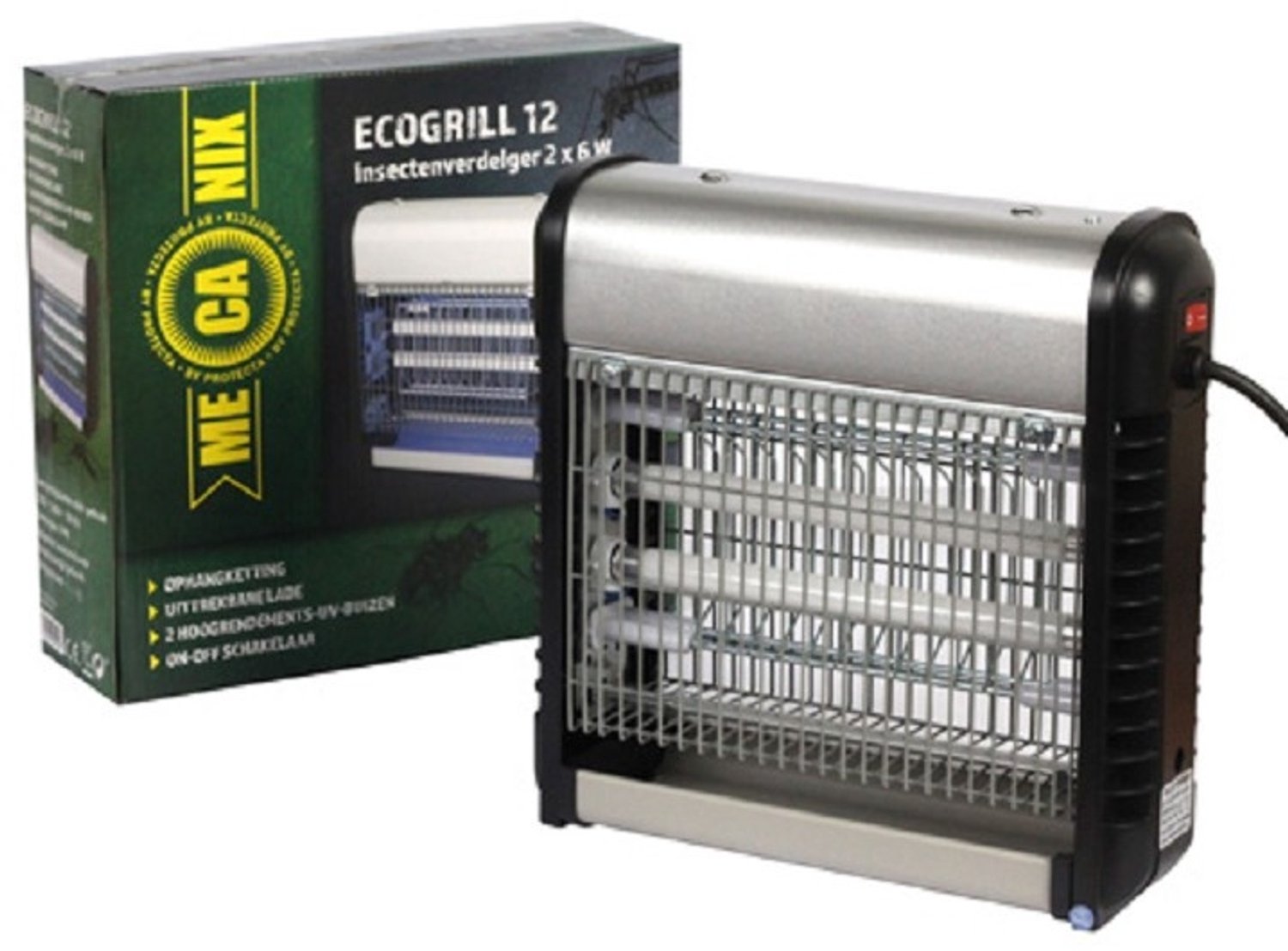 Mecanix Ecogrill 12 2 x 6 Watt