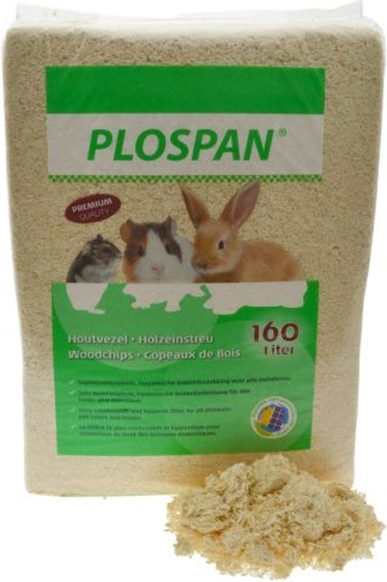 Plospan - Classic Houtvezel - Bodembedekking - 160 L