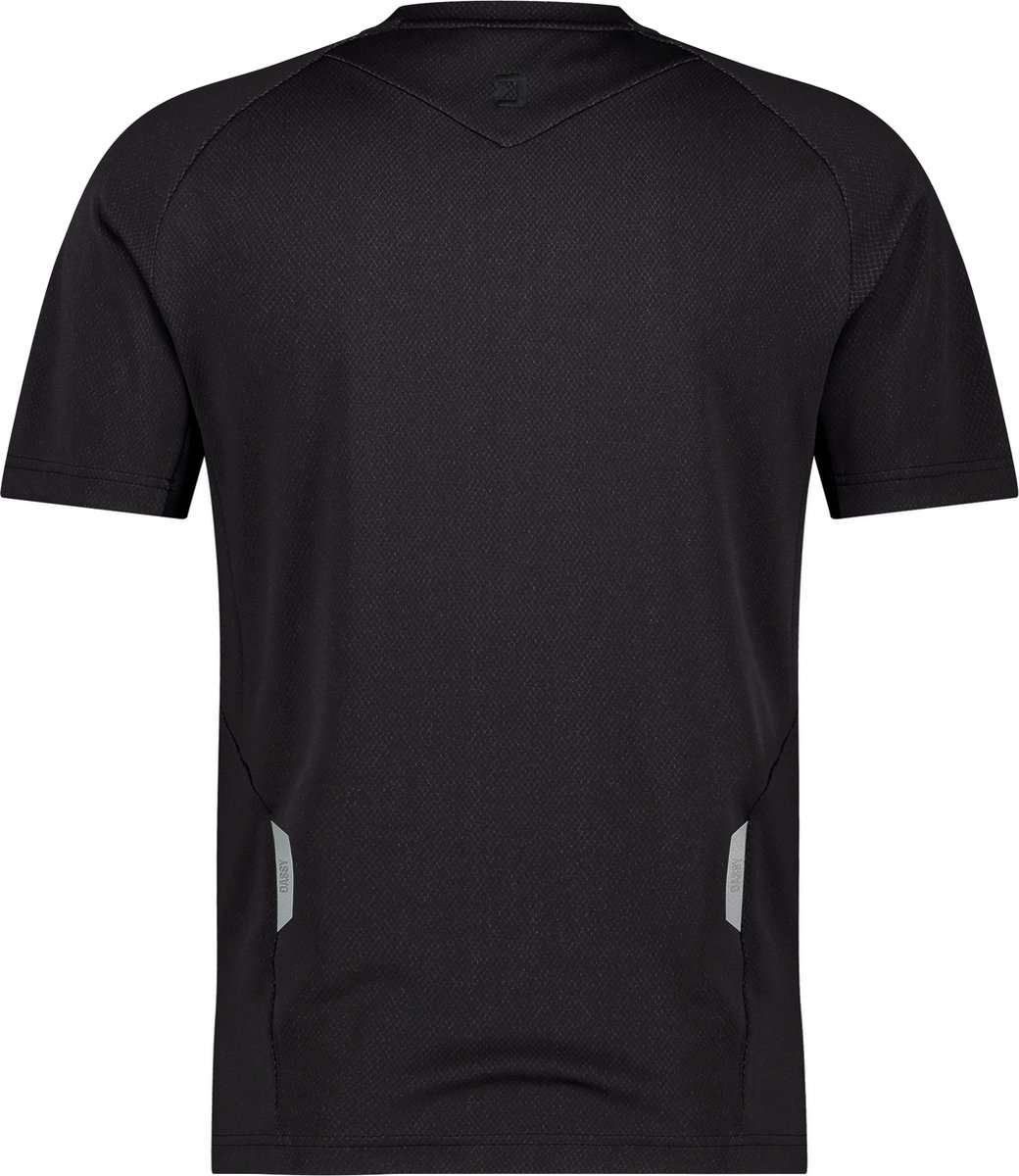 DASSY® Fuji T-shirt - maat XL - ZWART