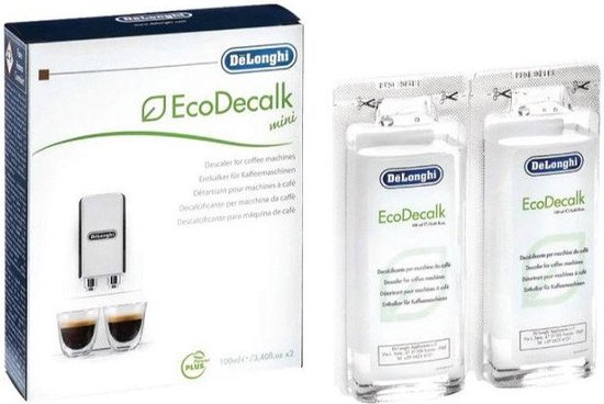 De'Longhi EcoDecalk Mini DLSC200 - Koffiemachineontkalker - 2 x 100 ml - De'Longhi