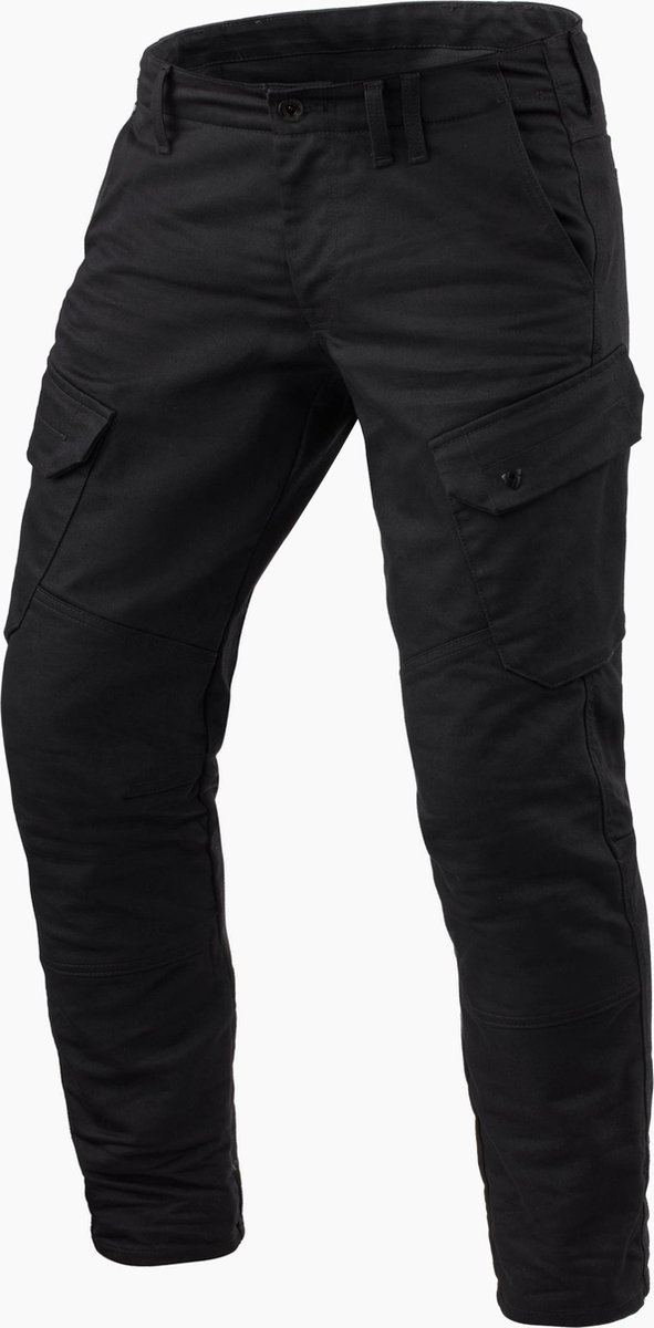 REV’IT! Cargo 2 TF Zwart Motorjeans - Maat W36/L32 - Broek