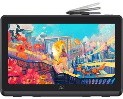 XPPen Artist 22 Plus grafische tablet – 21,5 inch volledig gelamineerd scherm – Intellignete X3 Pro Smart Pen in 16K-niveaus – 130% sRGB-kleurengamma – Compatibel Mac Windows Chrome Linux Android