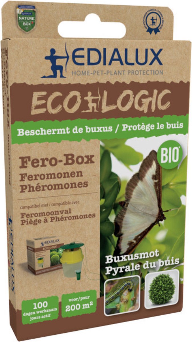 Edialux Fero-Box tegen buxusmot