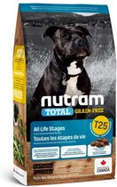 Nutram Dog Food Grain saumon et truite libre T25 11,4 kg - - Chiens nourriture sèche