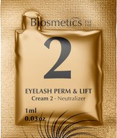 Biosmetics -INTENSIVE - LASHPEARL NEUTRALIZER LOTION- Lashlifting- (2) 1ML. 10 Sachets
