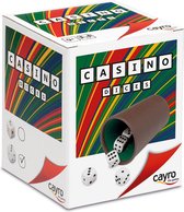 Cayro - Poker Dobbelbeker Met 5 Dobbelstenen