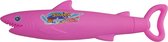 Waterpistool/Waterspuiter haai roze - Kinderen - Zomer