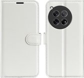 Coverup Book Case - Geschikt voor OnePlus 12 Hoesje - Wit