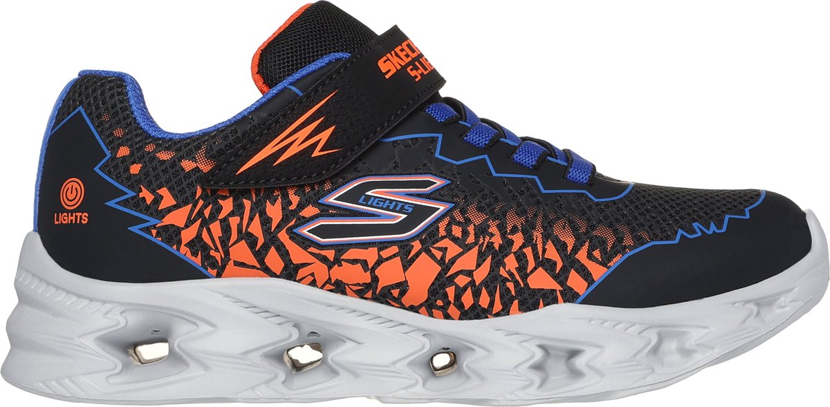 Skechers Vortex 2.0 - Zorento - Jongens Sneakers - Zwart