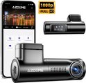 AZDome M330 dashcam voor auto - 170 graden kijkhoek - Nachtzicht - FullHD video - Wifi - Super compact - Parkeermodus - 1.0 inch TNT scherm - 2023 model - dashcam voor auto