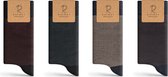 RAFRAY Bamboe Sokken - Herringbone - Premium Dunne Bamboe Sokken in Cadeaubox - Premium Bamboo Socks - 4 Paar - Maat 40-44