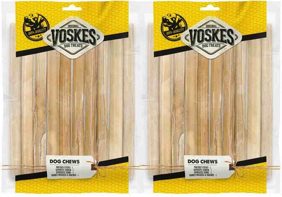 Voskes Geperste Staven L - 2 x 10 stuks - Voordeelverpakking