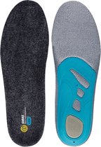 Sidas 3Feet Merino Low inlegzolen voor skischoenen - 22/23 - lage voetboog