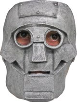 Partychimp Robot Gezichts Masker Halloween Masker voor bij Halloween Kostuum Volwassenen - Latex - One-size