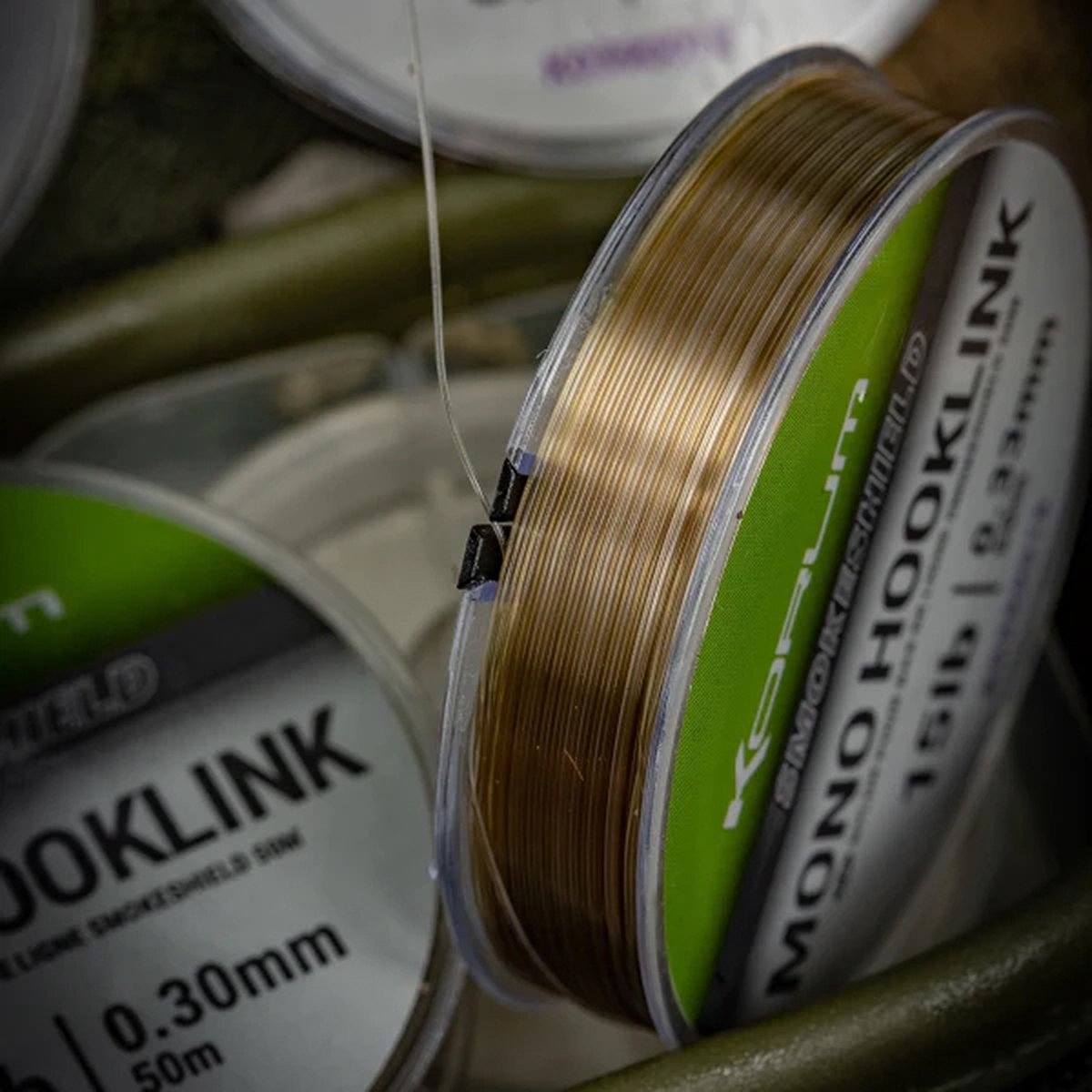 Korum Smokeshield Mono Hooklink 50m - Maat : 12lb - 0.30mm