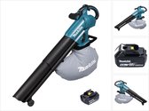 Makita DUB 187 G accu bladblazer en bladzuiger 18 V borstelloos + 1x oplaadbare accu 6.0 Ah - zonder lader