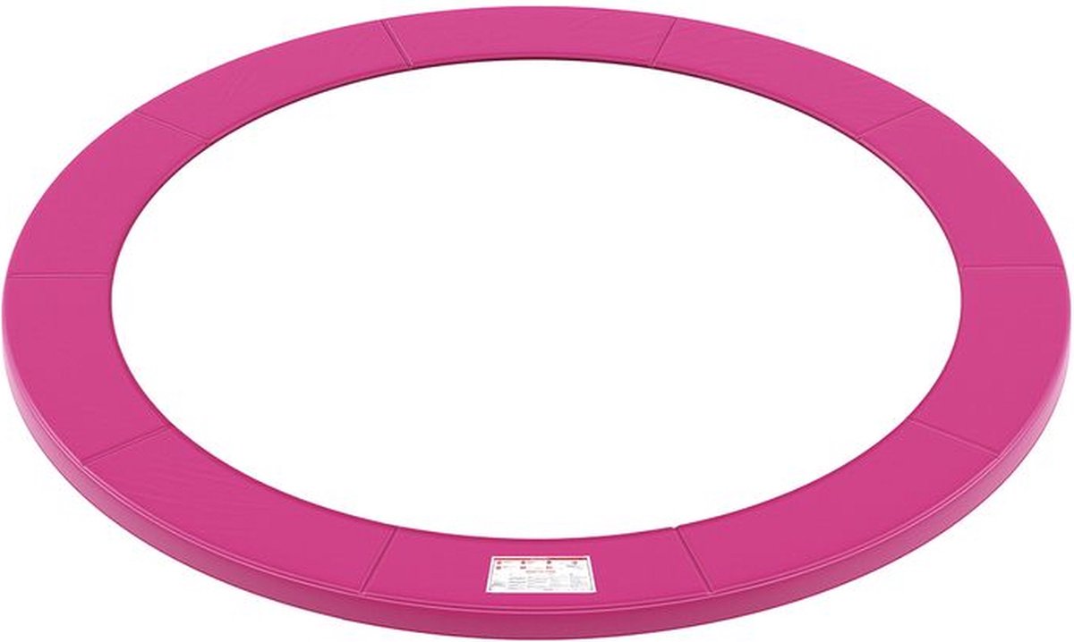 Rootz Living Rootz Trampoline Rim Cover Trampoline Edge Cover Trampoline Safety Pad Trampoline Padding Trampoline Frame Protector Roze