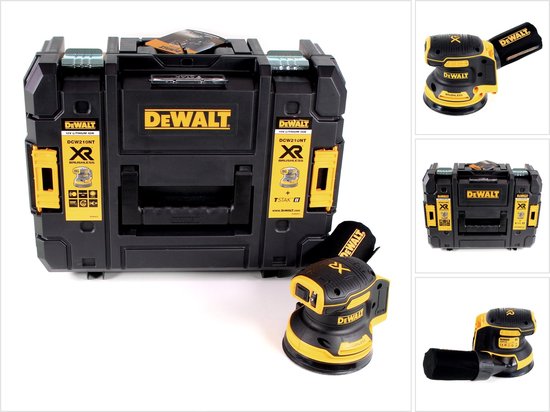 Foto: Dewalt dcw210nt accu excenterschuurmachine 18v xr basic body in tstak