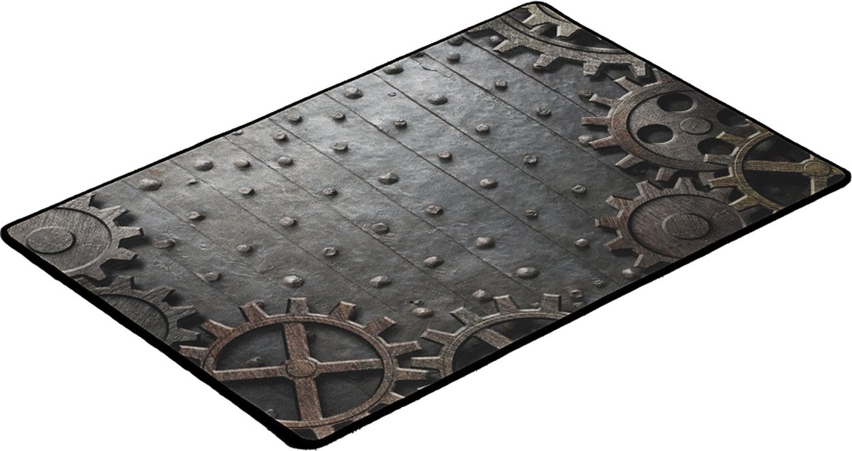 Offline - Speelmat: Rusty Gears - 60x40 cm - Polyester