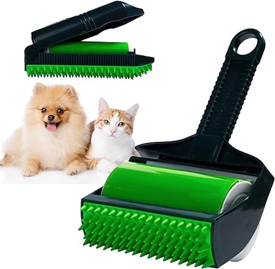 HandyBrush™ | Verwijder Snel Huisdierhaar met Zelfreinigende Borstel