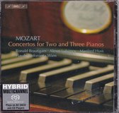 Super Audio CD Concertos for two and three pianos - Wolfgang Amadeus Mozart - Ronald Brautigam, Alexei Lubimov, Manfredd Huss (piano), Haydn Sinfonietta Wien