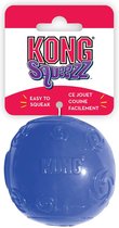 Kong Squeezz Ball XL - Piepend Speelgoed - 9 cm  - Rood/Blauw/Groen