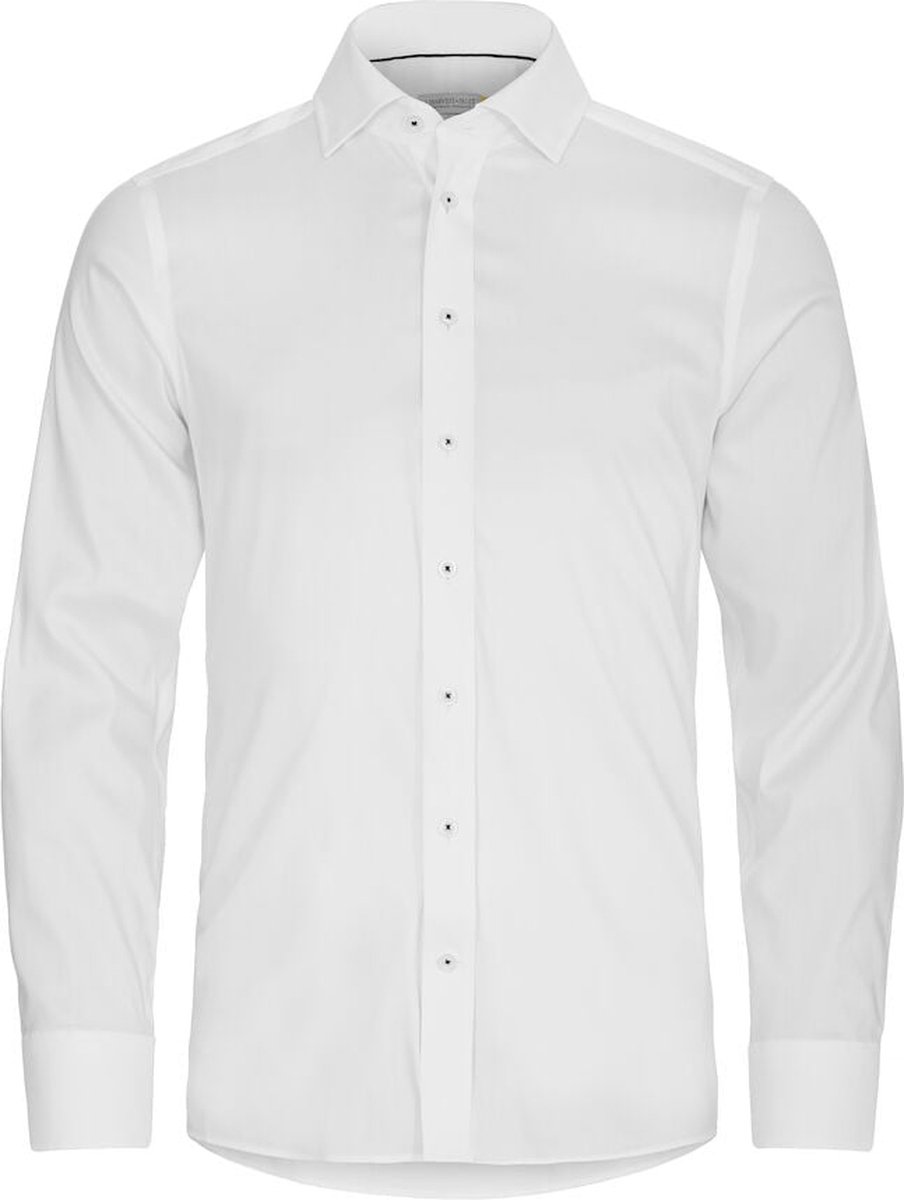 J.Harvest & Frost HEMD YELLOW BOW 52 SLIM 2905202 - White - L
