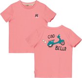 Moodstreet M402-5410 Meisjes T-shirt - Pink - Maat 98-104