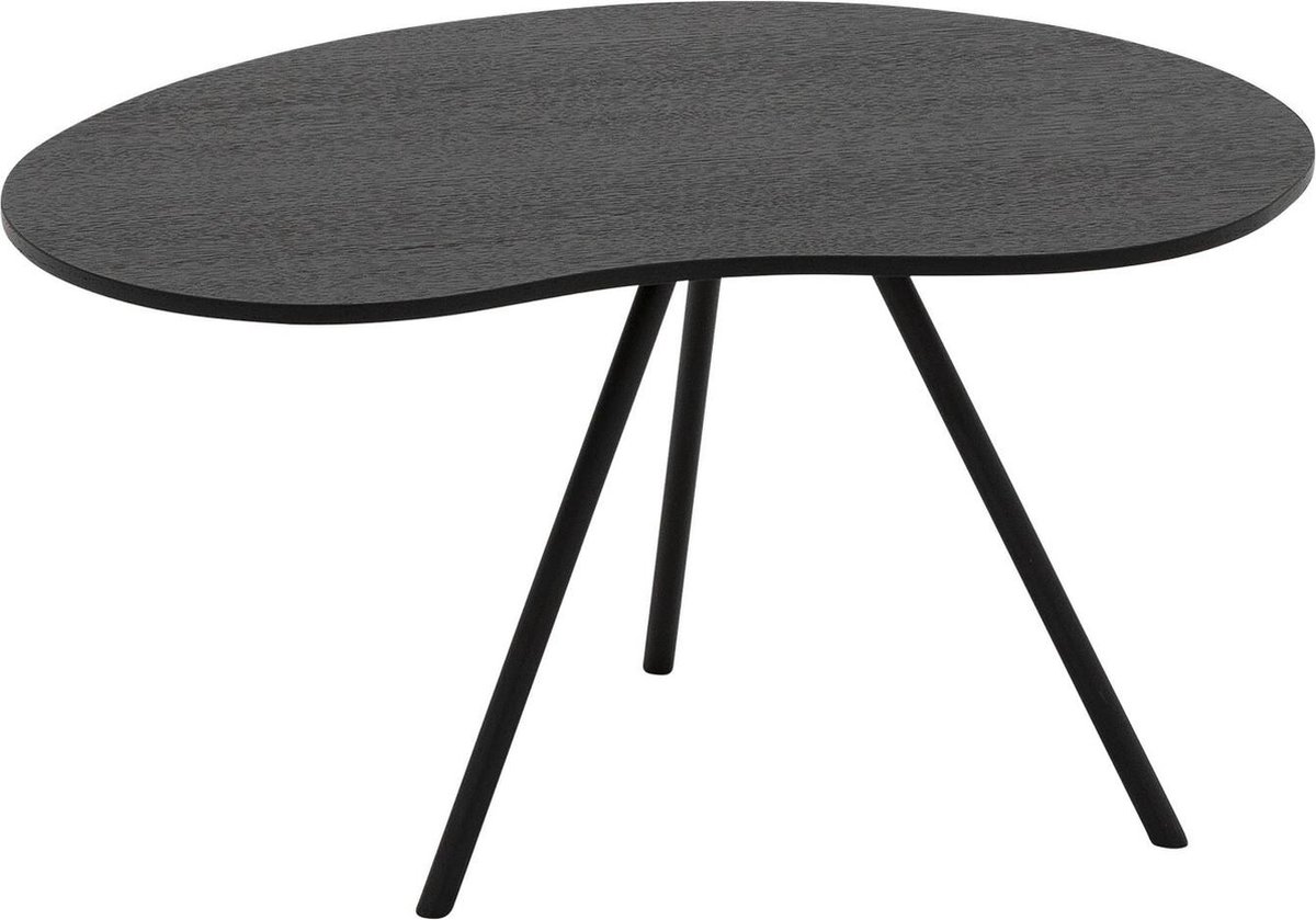 Goossens Saya Salontafel - Hout - 79 x 36 x 61 cm - Rond