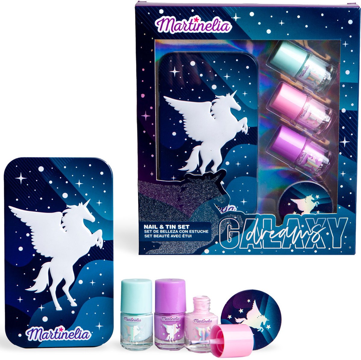 Martinelia GALAXY DREAMS - Nagel set - Tin box