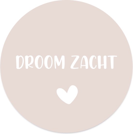 Label2X - Schilderij - Kids Droom Zacht Dibond -
