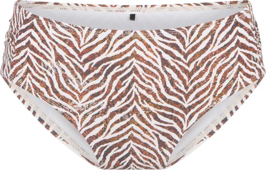 LingaDore - Wild Zebra Bikini Short - maat 40 - Meerkleurig