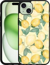 Cazy Hardcase Hoesje geschikt voor iPhone 15 Plus Lemons