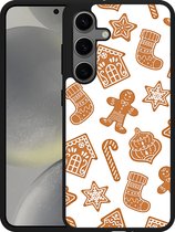 Cazy Hardcase Hoesje geschikt voor Samsung Galaxy S24 Christmas Cookies