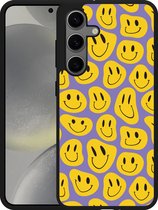 Cazy Hardcase Hoesje geschikt voor Samsung Galaxy S24 Smileys