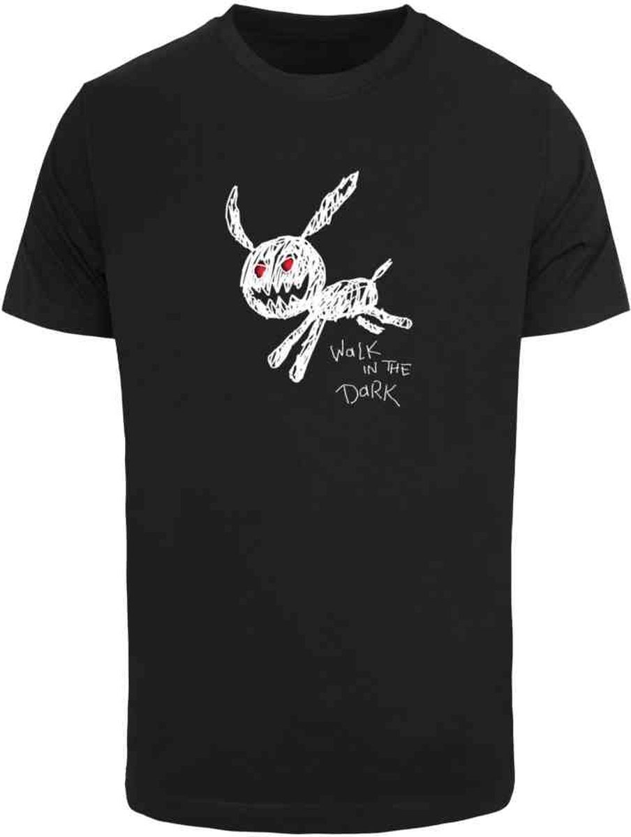 Mister Tee Walk In The Dark Heren T-shirt XS Zwart