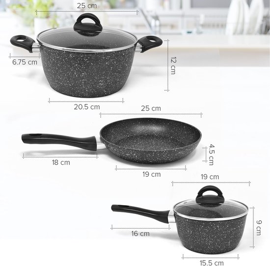 Dubbelzijdig Tosti-ijzer - Voor Gas & Inductie - Met Antiaanbaklaag & Houten Handgrepen - Multifunctioneel