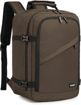 Kono Travel Bag - 20L - Sac à dos - Bagage à Bagage à main Sac week-end - Sac à dos - Hydrofuge - Marron
