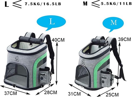 Huisdier Van De Hond Rugzak, Hondendraagtas Tas Met Mesh Voor Medium Grote Honden Katten Puppy Backpack Carrier Draagbare Reistas Voor Wandelen Reizen Outdoor