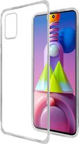 Flexibele achterkant Silicone hoesje Transparant Geschikt voor: Samsung Galaxy M51