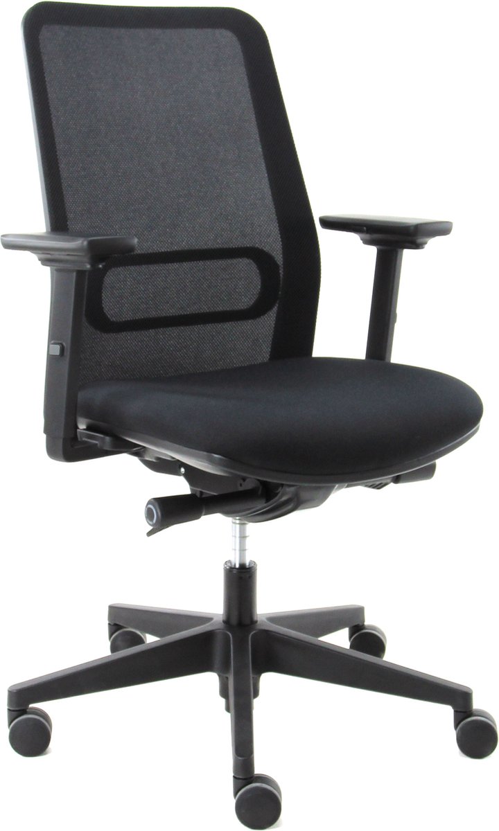 Workliving Dreamliner Mesh Black Edition - Ergonomische Bureaustoel NEN 1335