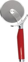 Pizzasnijder - Pizzaknipper - 12 x 39 x 91 mm - Roestvrij Staal - Rood
