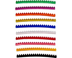 Duvoplus - Vogels - RINGEN VALKPARKIET ALUMINIUM 6mm gemengde kleuren