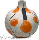 Vaas - Decoratie - Keramiek - Villa Pottery - Voorjaarsdecoratie - Francis 1_2 Pink/Orange