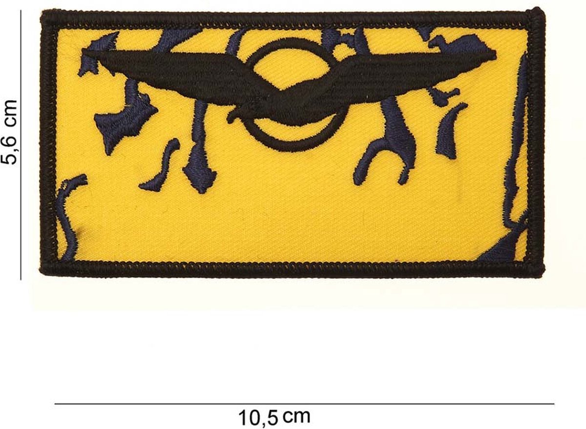 Embleem stof KLU
