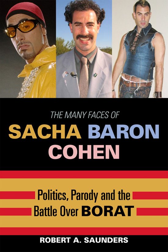 The Many Faces of Sacha Baron Cohen - cover