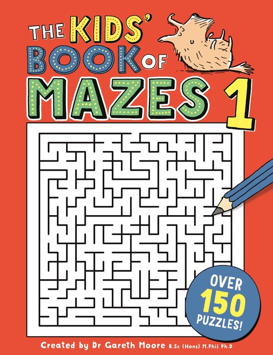 Kids' Book of Mazes 1 - cover