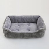 BOBO Hondenmand / kattenmand Bed Voor Hond en Kat Huisdier Vierkante Pluche mand Medium Kleine Hond Huisdieren